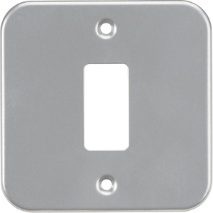 Knightsbridge GDFP001M Metalclad 1G grid faceplate