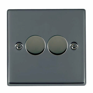 Hamilton 782XLEDITB100 Hartland Black Nickel 2g 100W LED 2 Way Push On/Off Rotary Dimmer Black Nickel Insert