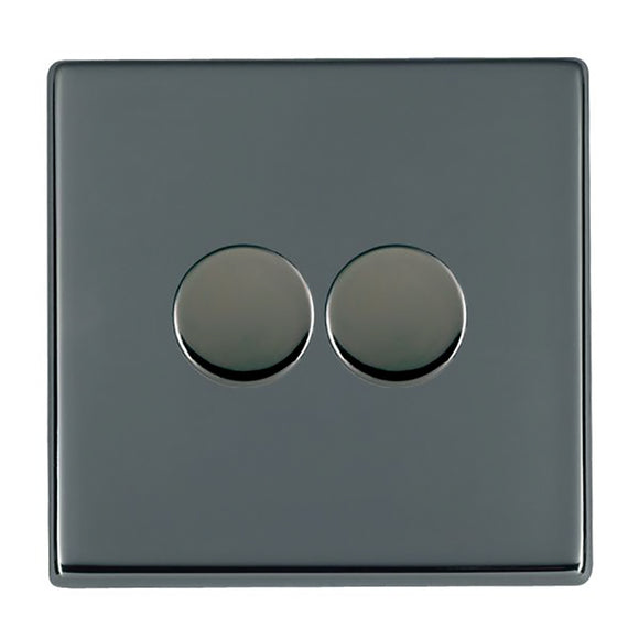 Hamilton 7G282XLEDITB100 Hartland G2 Black Nickel 2g 100W LED 2 Way Push On/Off Rotary Dimmer Black Nickel Insert