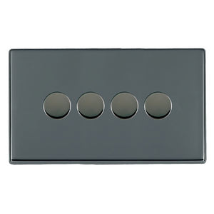 Hamilton 7G284XLEDITB100 Hartland G2 Black Nickel 4g 100W LED 2 Way Push On/Off Rotary Dimmer Black Nickel Insert