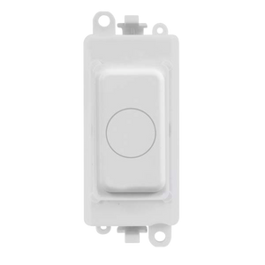 Click® Scolmore GridPro® GM2600PW 230V~ Time Delay Switch 300W - White  Polar White  Insert