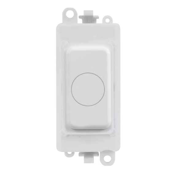 Click® Scolmore GridPro® GM2600PW 230V~ Time Delay Switch 300W - White  Polar White  Insert