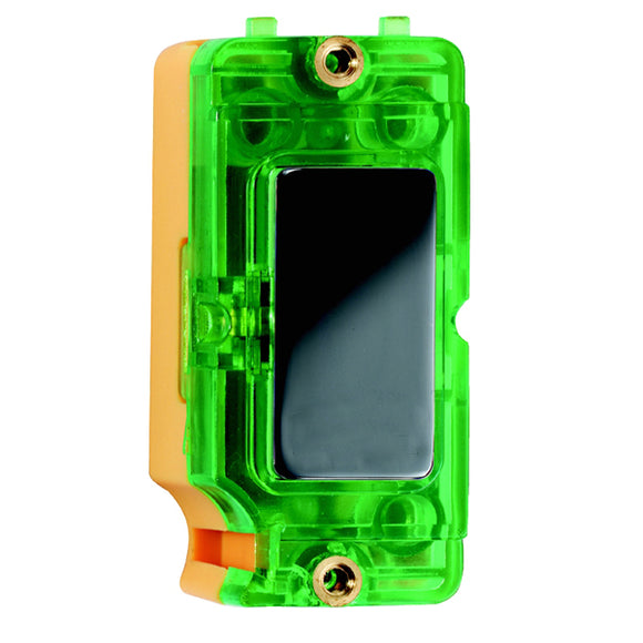 Hamilton INBK-G Grid-IT Neon Halo Module Black Nickel/Green Insert