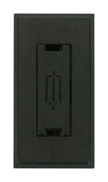 Click® Scolmore New Media™ MM047BK 13A Fused FCU Module - Black Black  Insert