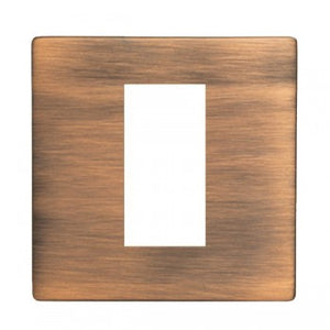 Hamilton 7CBCEURO1 Hartland CFX EuroFix Copper Bronze Single Plate complete with 1 EuroFix Aperture 25x50mm and Grid Insert